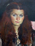 portrait of Fiona - detail